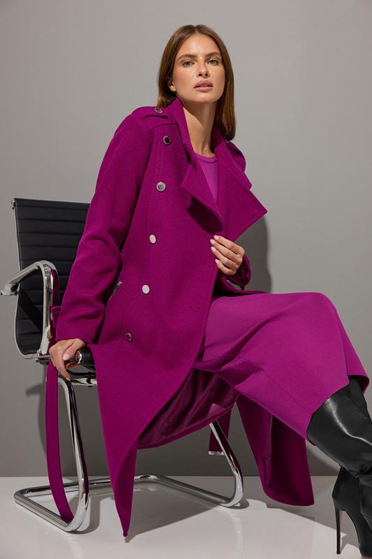 STAR Purple Military Maxi Coat | StarByJM 1