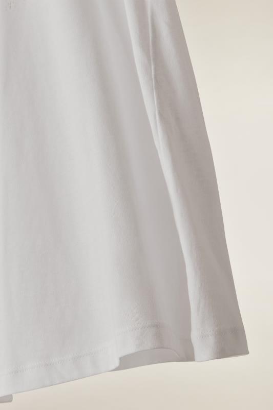 EVANS Plus Size White 'Adore' Print T-Shirt | Evans 9