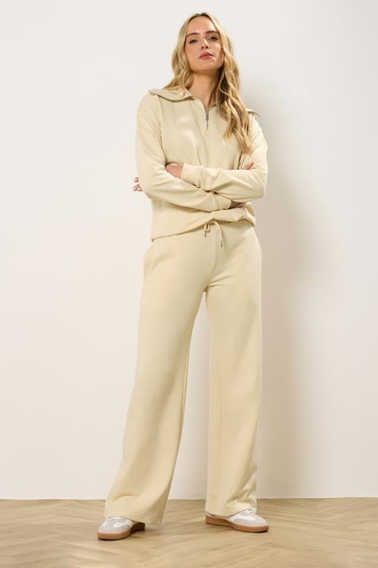 LTS Tall Women's Yellow Wide Leg Joggers | Long Tall Sally 1