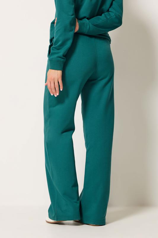 LTS Tall Women's Teal Blue Wide Leg Joggers | Long Tall Sally  2