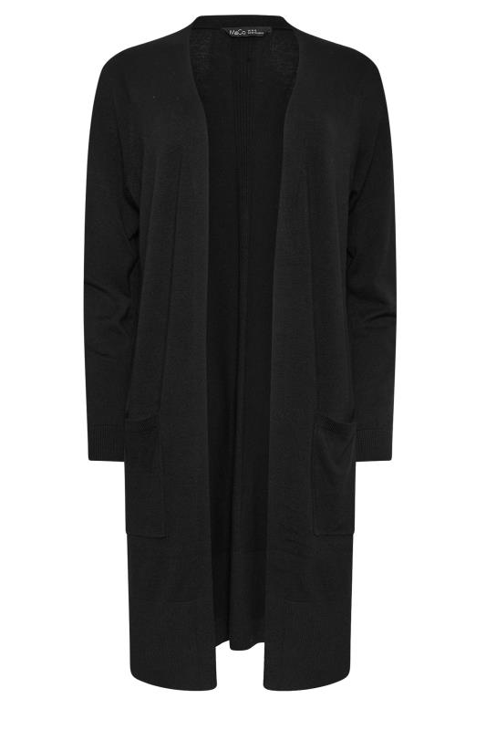 M&Co Black Longline Long Sleeve Cardigan | M&Co 5