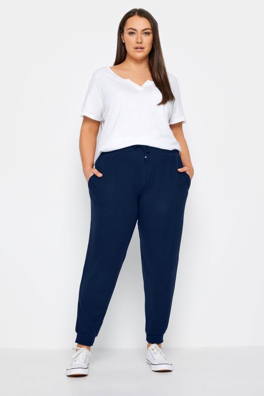 Soft Touch Navy Tapered Trouser 2