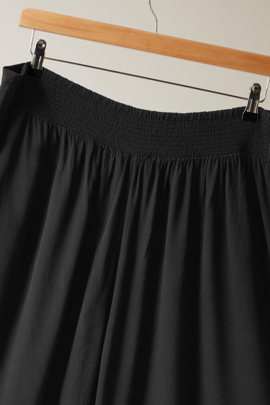 EVANS Plus Size Black Wide Leg Trousers | Evans 6