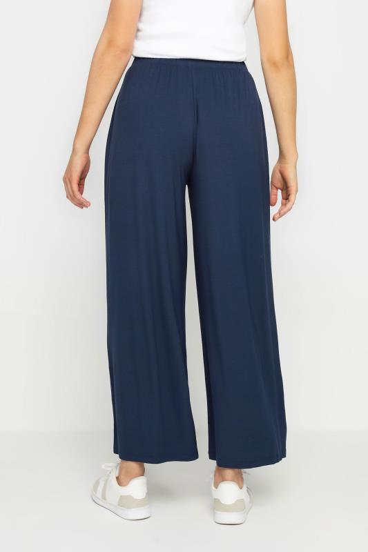 LTS Tall Women's Navy Blue Extra Wide Leg Culottes | Long Tall Sally  3