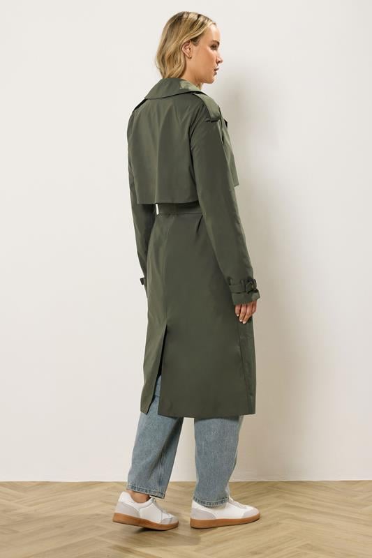 LTS Tall Women's Khaki Green Trench Coat | Long Tall Sally 2