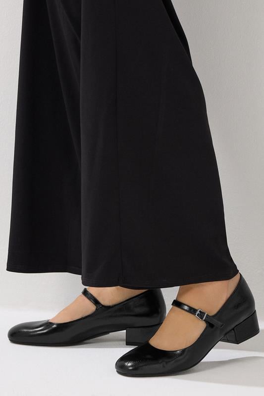 LTS Black Mary Jane Heels In Standard Fit | Long Tall Sally 1