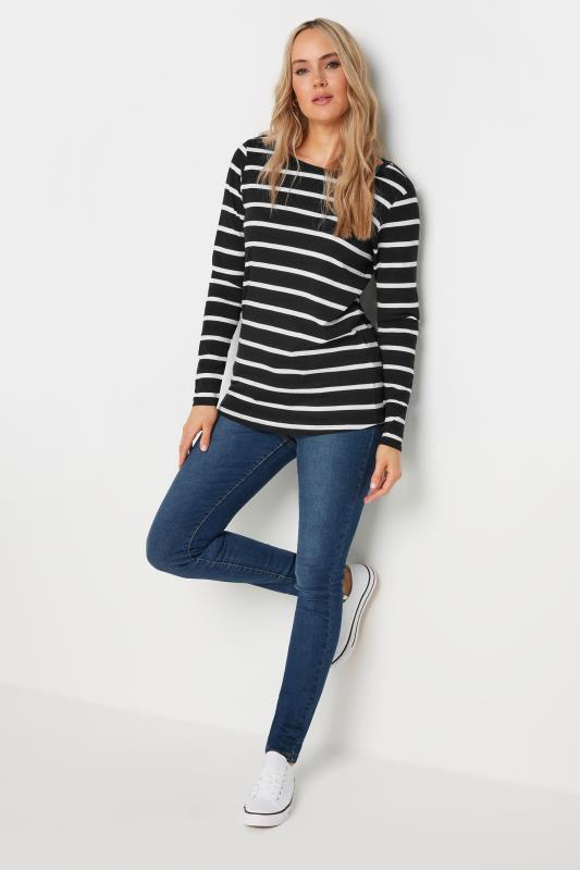 LTS Tall Women's 2 PACK Brown & Black Stripe Long Sleeve T-Shirts | Long Tall Sally 5