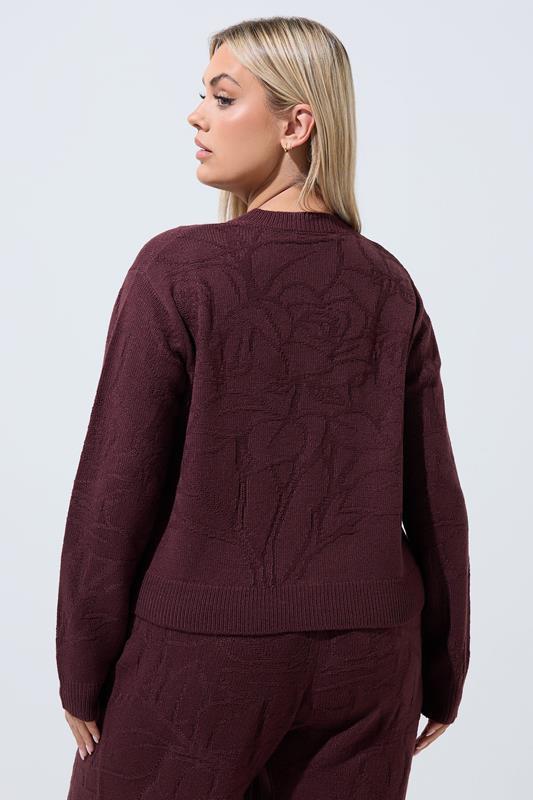 LIMITED COLLECTION Plus Size Chocolate Brown Cardigan | Yours Clothing 4