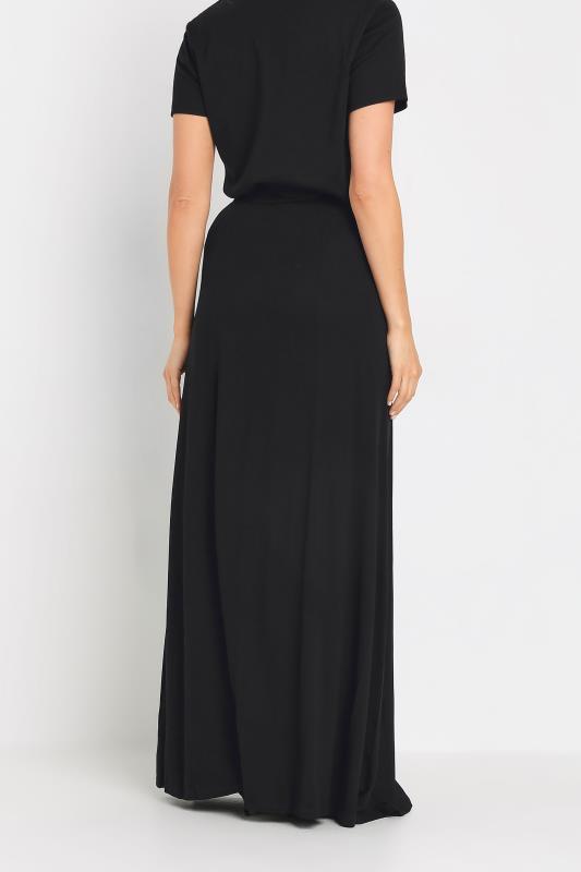 LTS Black Fit & Flare Maxi Skirt | Long Tall Sally 3