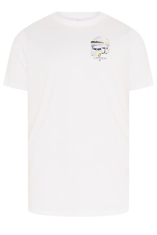 BadRhino Big & Tall White Volkswagen Graphic T-Shirt 5