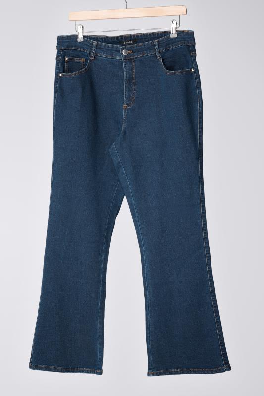 EVANS Plus Size Fit Indigo Bootcut Jeans