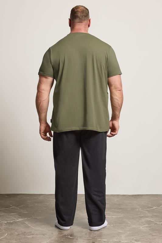 BadRhino Big & Tall Olive Green Lounge Trouser & T-Shirt Set | BadRhino 1