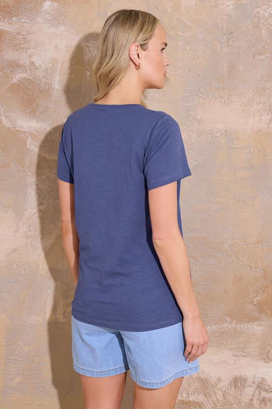 LTS Tall Women's Blue Short Sleeve T-Shirt | Long Tall Sally 3