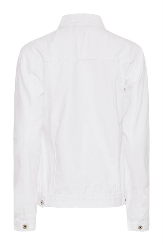 LTS Tall Women's White Denim Jacket | Long Tall Sally 6