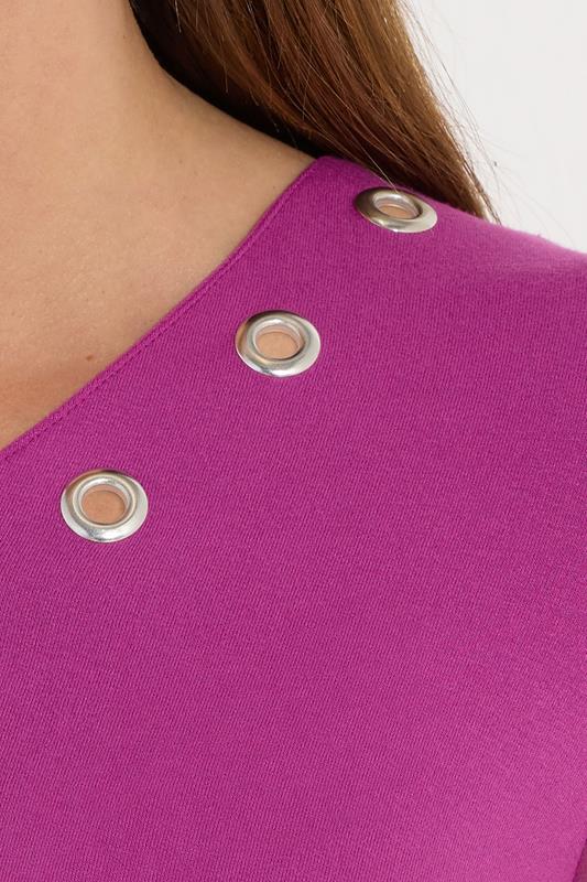 STAR Magenta Pink Eyelet Zip Top | StarByJM 6