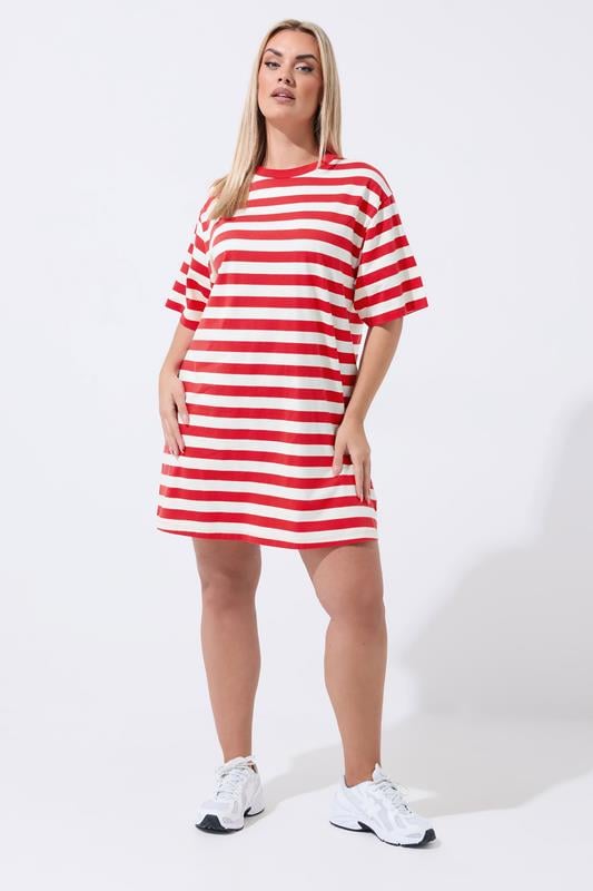  LIMITED COLLECTION Curve Red Stripe Dress