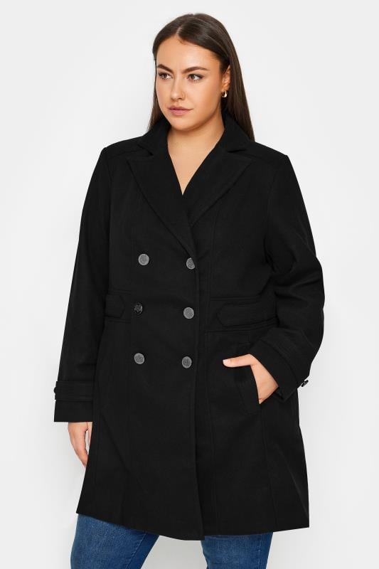 Plus Size Longline Coats