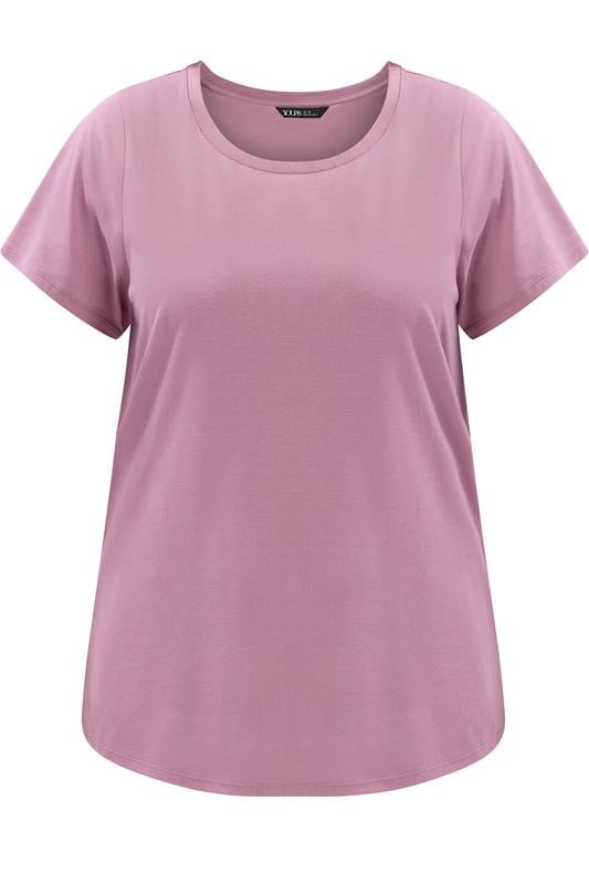 YOURSET 2 PACK Plus Size Sage Green & Pink Ditsy Floral T-Shirts | Yours Clothing 8