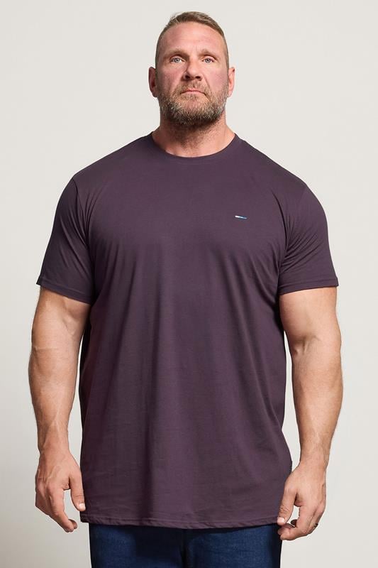 BadRhino Big & Tall Brown/Blue/Red/Green/Purple 5 Pack Core T-Shirts | BadRhino 4