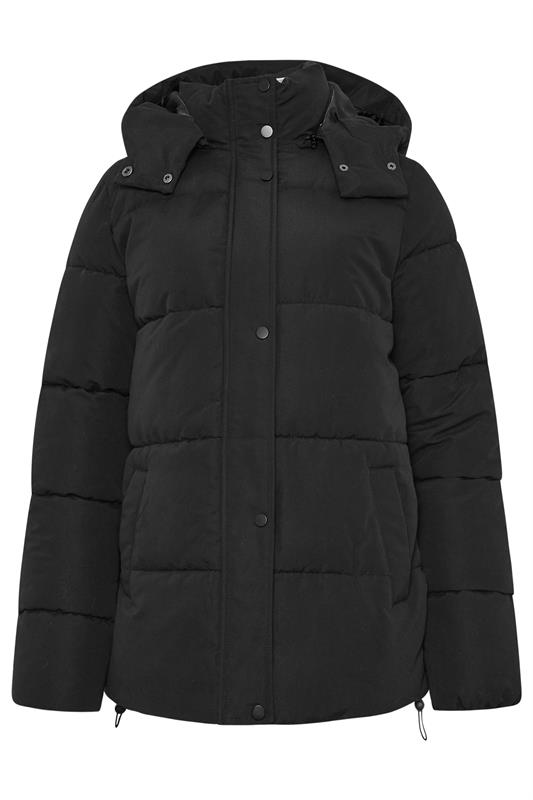 LTS Tall Black Padded Coat | Long Tall Sally 5