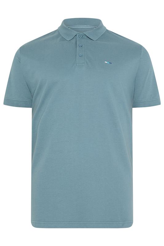 BadRhino Big & Tall Blue Mirage Core Polo Shirt | BadRhino 5