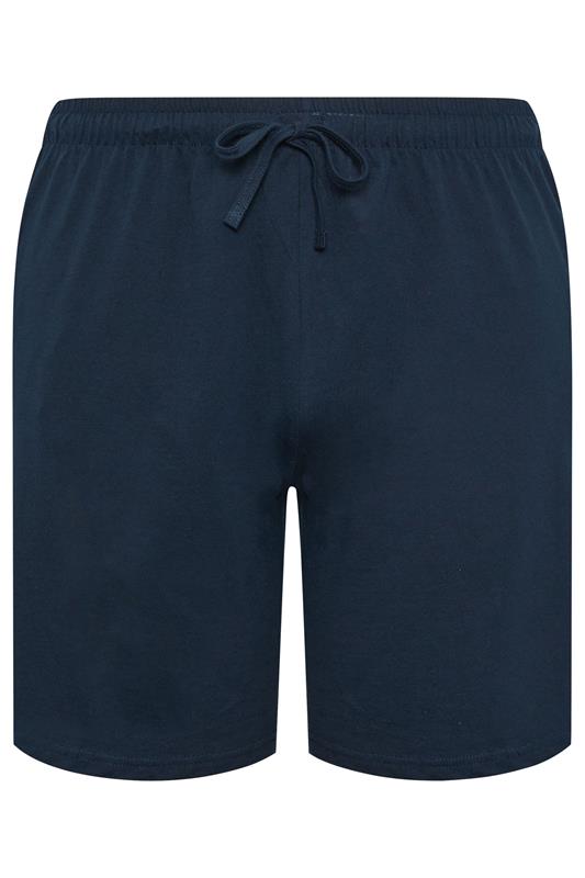 BadRhino Big & Tall Navy Blue Lightweight Lounge Shorts | BadRhino 5