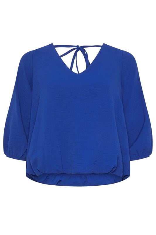 STAR Blue Bubble Hem Top | StarByJM 5