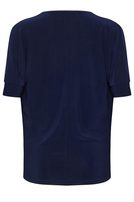 STAR Navy Blue Neck Top | StarByJM 2