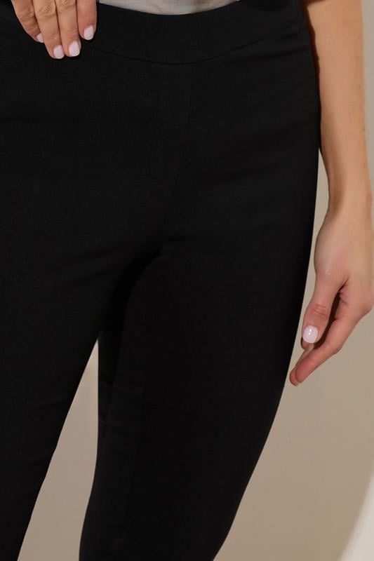LTS Tall Black Stretch Skinny Trousers | Long Tall Sally 4