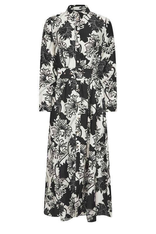 STAR Black Floral Print Button Through Dress | StarByJM 1