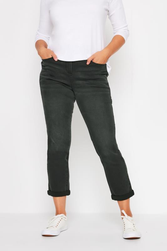 M&Co Black Washed Boyfriend Jeans | M&Co 1