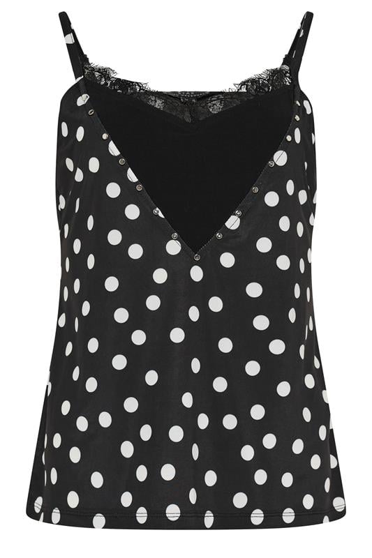 STAR Black Polka Dot Print Cami Top | StarByJM 5