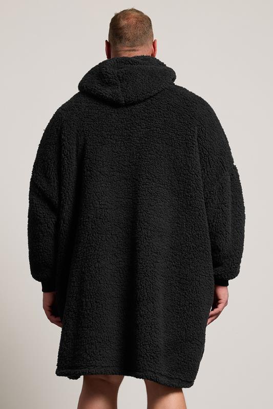 BadRhino Big & Tall Black Blanket Hoodie | BadRhino 2