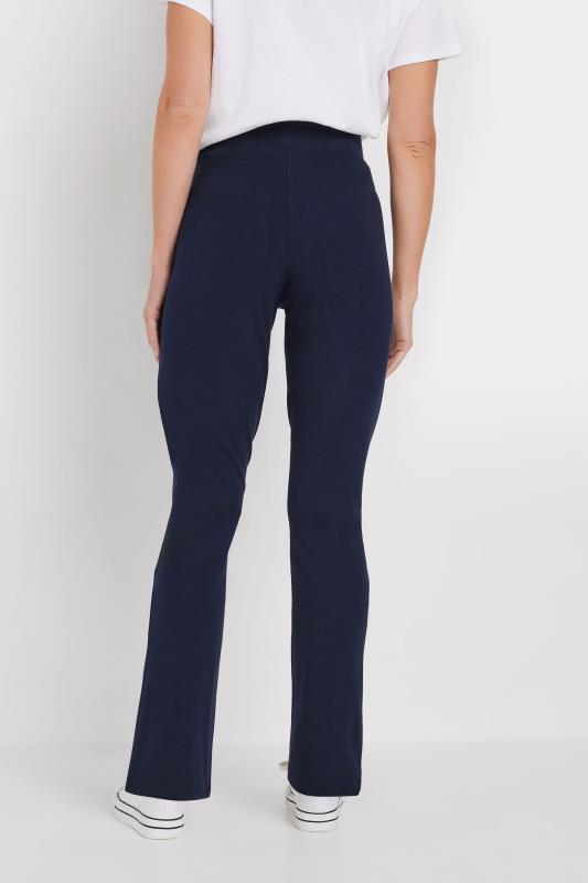 M&Co Navy Blue Slim Leg Yoga Pants | M&Co 4