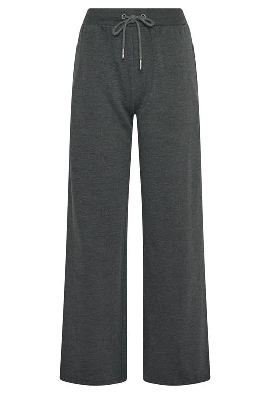 LTS Tall Women's Charcoal Grey Wide Leg Joggers | Long Tall Sally 4