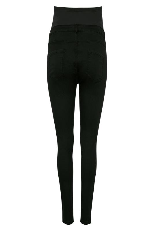 Tall Women's LTS Maternity Black Skinny Jeggings | Long Tall Sally  4