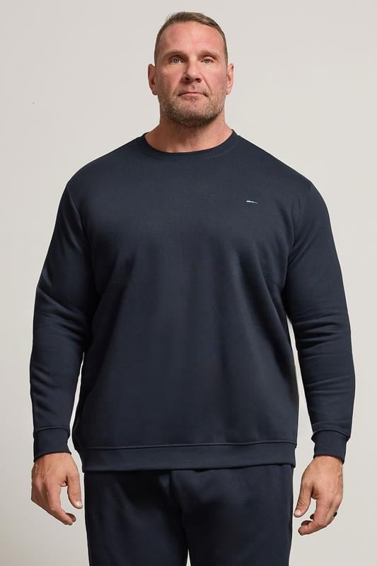 BadRhino Big & Tall Navy Blue Sweatshirt