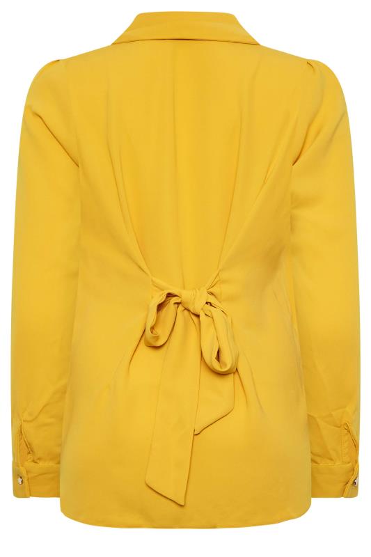 M&Co Yellow Button Through Tunic Shirt | M&Co 8