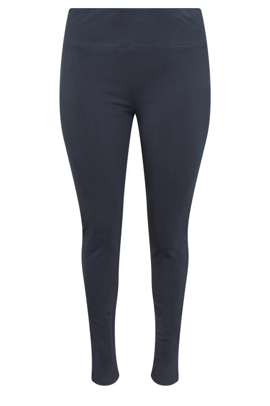 City Chic Navy Blue Tall Active Leggings 5