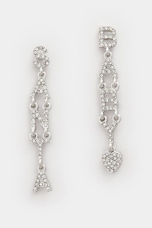  Yours Gold Tone 'Santa Baby' Christmas Novelty Earrings
