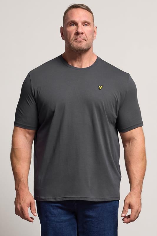  LYLE & SCOTT Big & Tall Grey Core T-Shirt