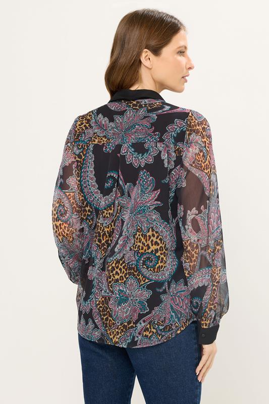 STAR Black Paisley Print Shirt | StarByJM 4