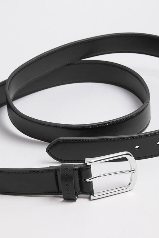 RHINO FLEX Black Flex Leather Look Belt | BadRhino 2