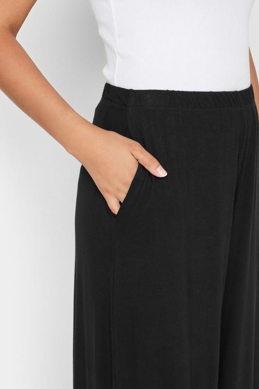 LTS Tall Black Extra Wide Leg Culottes | Long Tall Sally 3