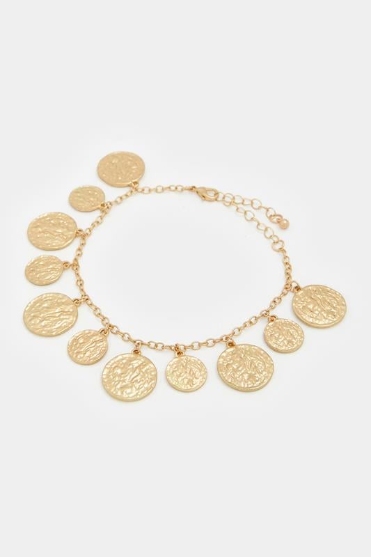  Yours Gold Chain Charm Bracelet