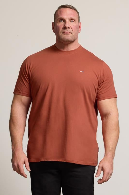 BadRhino Big & Tall Clay Orange Core T-Shirt
