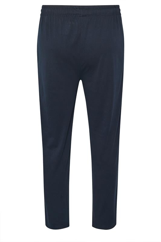 BadRhino Big & Tall Navy Blue Lightweight Lounge Joggers | BadRhino 7