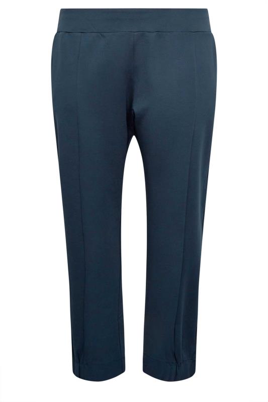 City Chic Navy Blue Ponte Trousers 4
