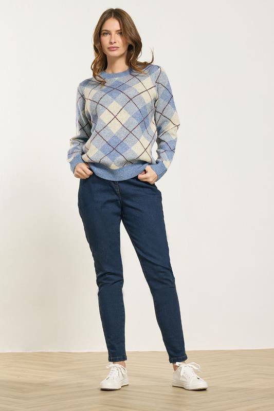 M&Co Indigo Blue Skinny Jeans | M&Co 2