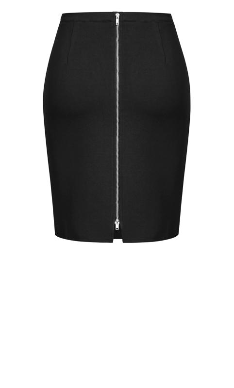 Black Midi Tube Skirt 4